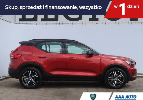 Volvo XC 40 cena 140000 przebieg: 40714, rok produkcji 2021 z Nowy Wiśnicz małe 191